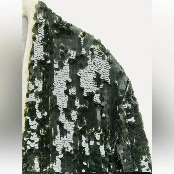 ZARA SEQUIN BLAZER ZW COLLECTION - Picture 2 of 3